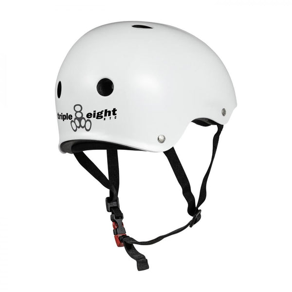Triple Eight Helmet Certified Sweatsaver - White Glossy