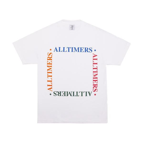 Alltimers Box Em Out Tee White - Skatewarehouse.co.uk