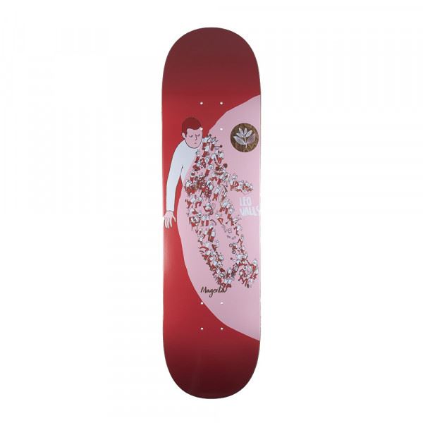 Magenta Leo Valls Extravision  Skateboard Deck - 8.25