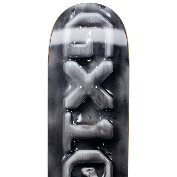 Ceramic OG Logo - Black Skateboard Deck - 8.5