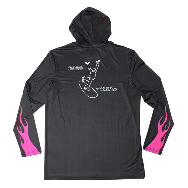 Catch Surf - Koston x Gonz Hooded L / S Shirt - Black Eric Koston x Mark Gonz