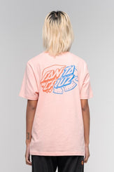 Santa Cruz Womens T-Shirt Universal Dot T-Shirt Blossom - 8 - OUTLET - Skatewarehouse.co.uk