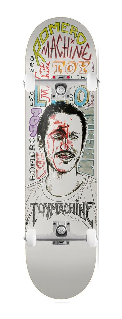 Toy Machine Leo Romero 'Mi Cara' x Venom Custom Complete Skateboard - 8.375"