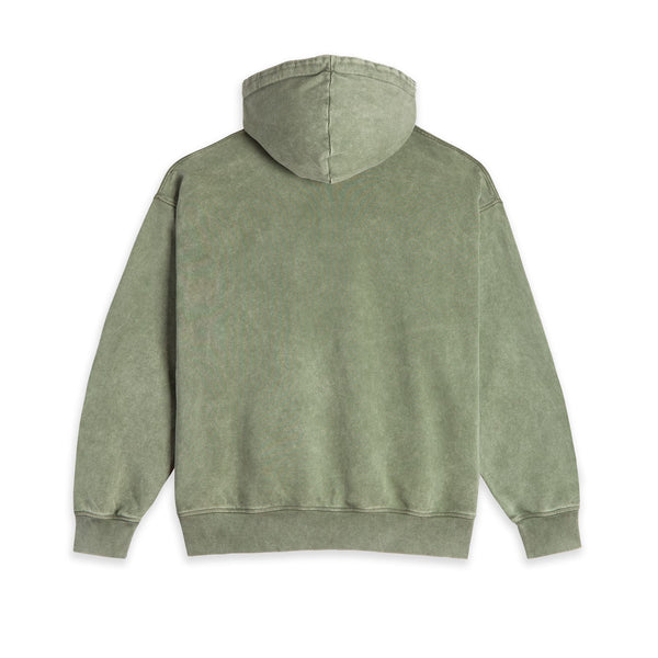 Polar Skate Co Fade Frank Hoodie (Army Green) - L