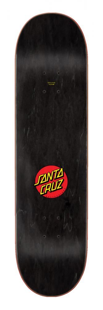 Santa Cruz Logo Classic Dot Skateboard Deck - 8.25
