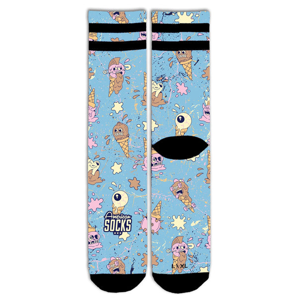 American Socks Brain Freeze - Mid High Socks