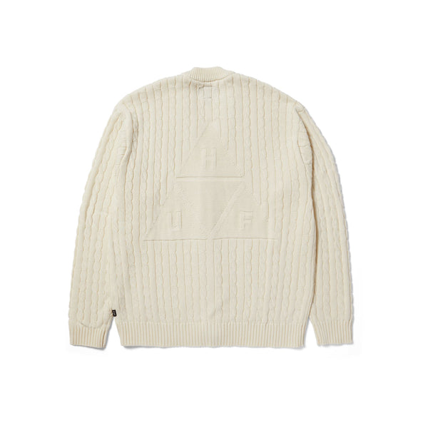 Tt Jacquard Cardigan (Natural)