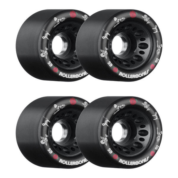 Rollerbones - Dotd Pet Series Black (4) - / 92a Skateboard Wheels - 59mm