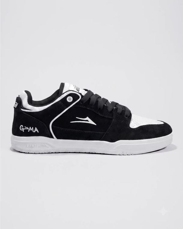 Lakai Telford Low Skate Shoes Joslin Black White
