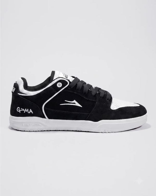 Lakai Telford Low Skate Shoes Joslin Black White