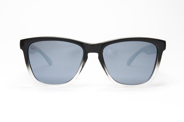 Luma Harlyn Recycled Sunglasses - Clear/Black - Skatewarehouse.co.uk
