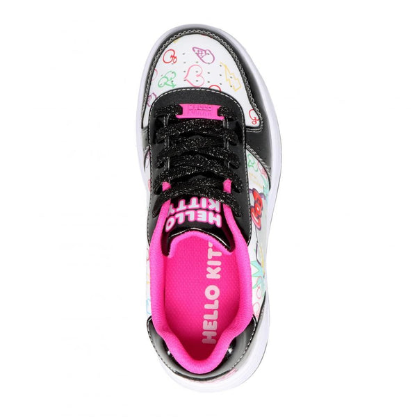 Heelys X Hello Kitty KAMA HKC - Black / White / Pink - Skatewarehouse.co.uk
