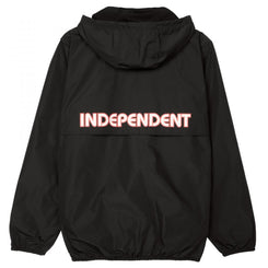 Independent Jacket Bauhaus Windbreaker - Black - Skatewarehouse.co.uk