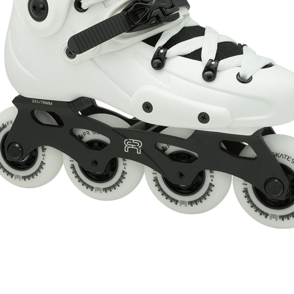FR J CLUB Adjustable In-Line Skates - White