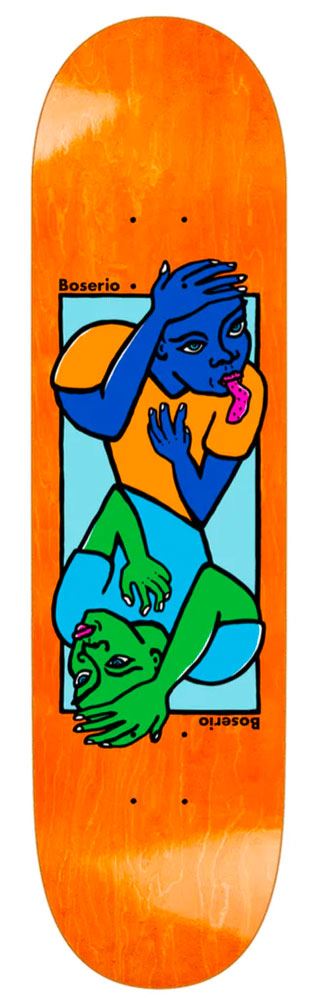 Polar Skate Co. Nick Boserio Double Head x Venom Skateboards Custom Complete Skateboard - 8.25