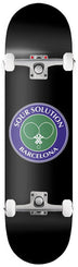 Sour Social Club Black Complete Skateboard - 8.125" - Skatewarehouse.co.uk