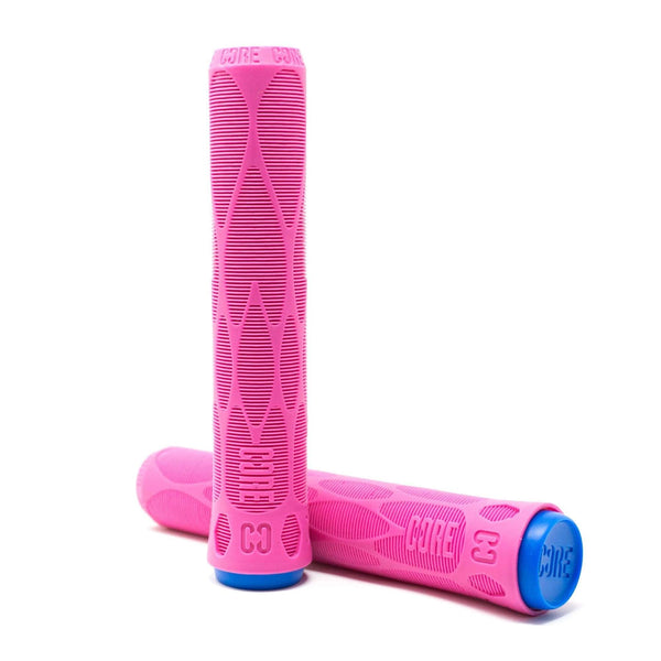 CORE Pro Handlebar Grips, Soft 170mm - Pink - Skatewarehouse.co.uk