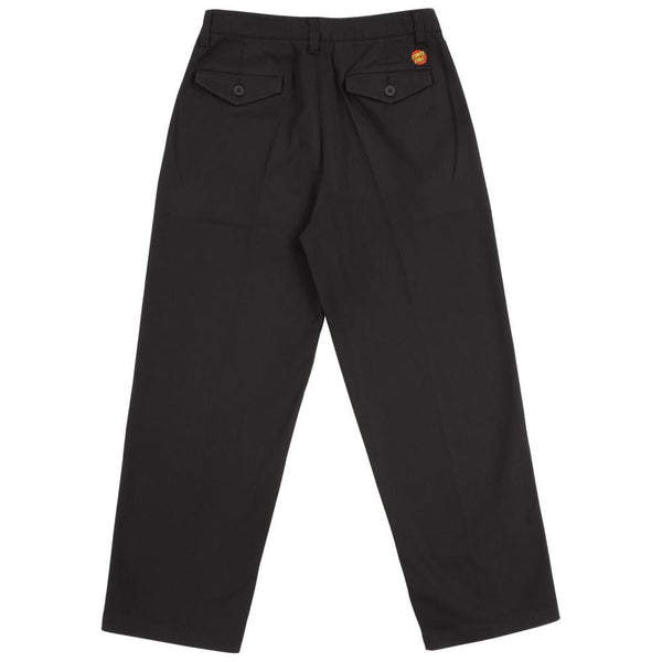 Santa Cruz Womens Pant Nolan Chino - Black - Skatewarehouse.co.uk
