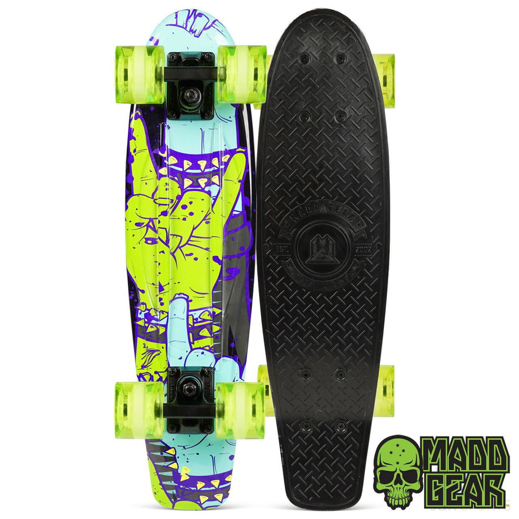 Madd G-Retro Board - Rock'N Complete Skateboard - - Skatewarehouse.co.uk