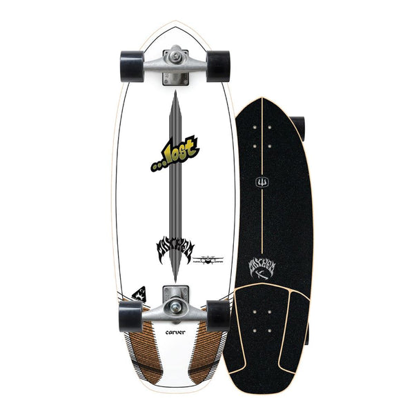 Carver ...Lost Puddle Jumper - CX Surfskate Cruiser Skateboard - 10.5