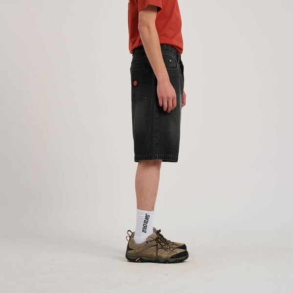 Santa Cruz Shorts Big Shorts - Washed Black - Skatewarehouse.co.uk