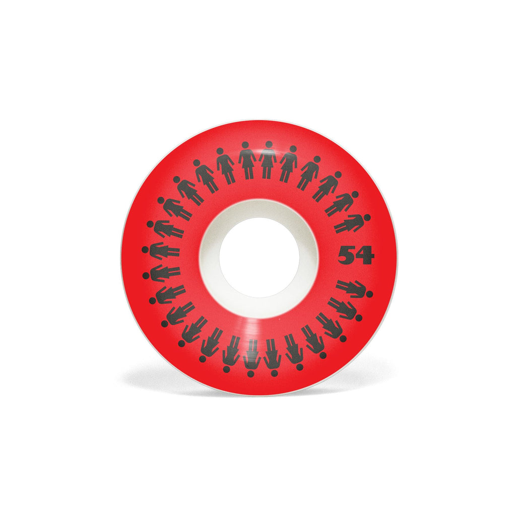 Girl Repeater Conical Skateboard Wheels - 54mm