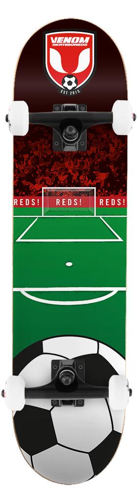 Venom My First Skateboard Kids Complete - Football Reds - 7.25