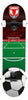 Venom My First Skateboard Kids Complete - Football Reds - 7.25