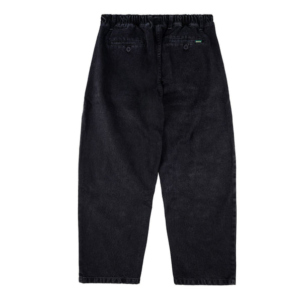 Magenta Loose Pants Black Denim - Skatewarehouse.co.uk