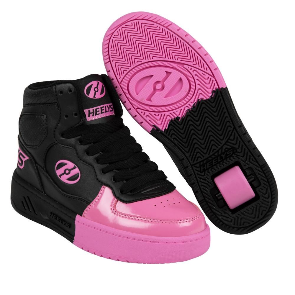 Heelys Rezerve EX Text - Black / Pink - Skatewarehouse.co.uk
