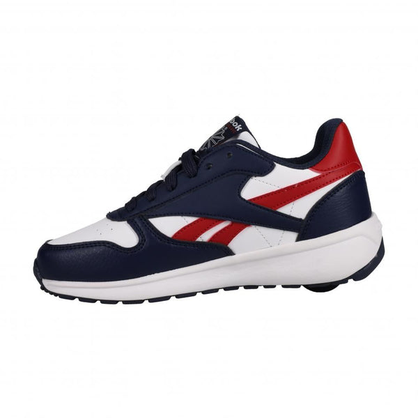 Heelys X Reebok Classic Leather - White / Navy - Skatewarehouse.co.uk