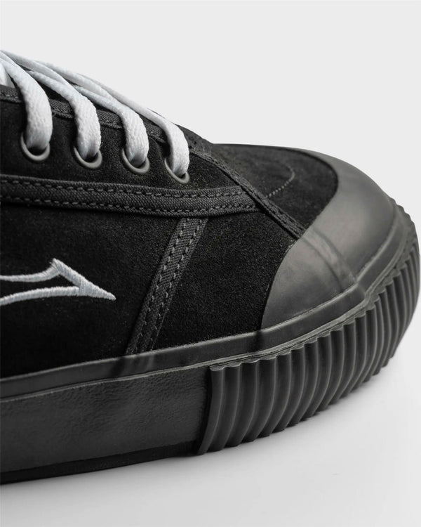 Lakai Conrad Elite Skate Shoes Black Suede