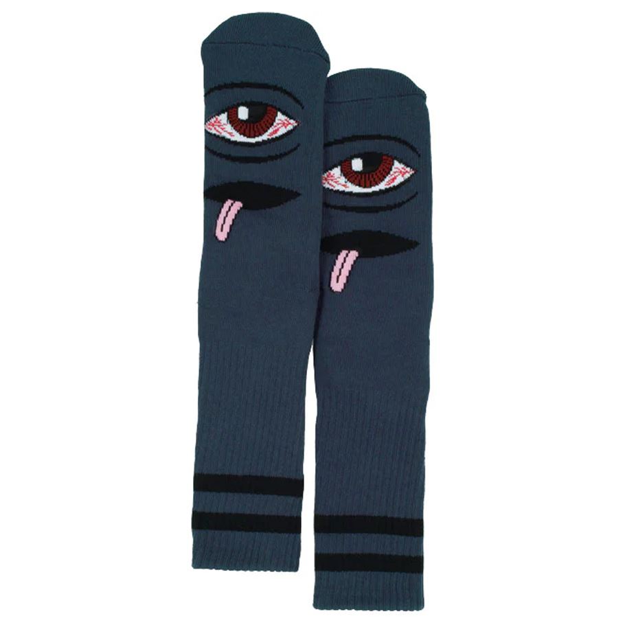 Toy Machine Bloodshot Eye Sock Slate