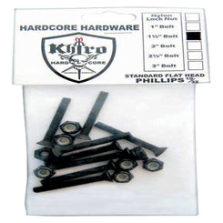 Khiro Flathead Hardcore (8 pcs / pk) - 1 / 2" Accessories