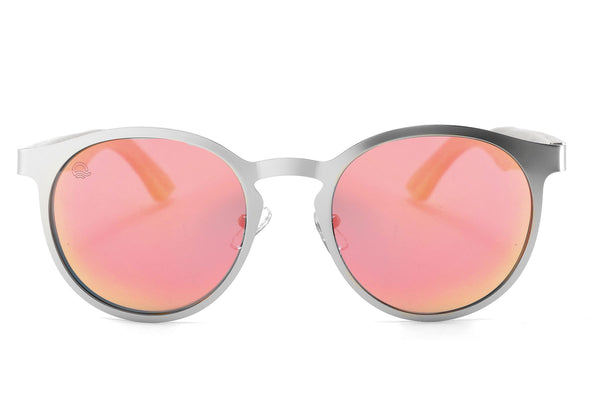 Luma St Ives Recycled Sunglasses - Silver - Skatewarehouse.co.uk