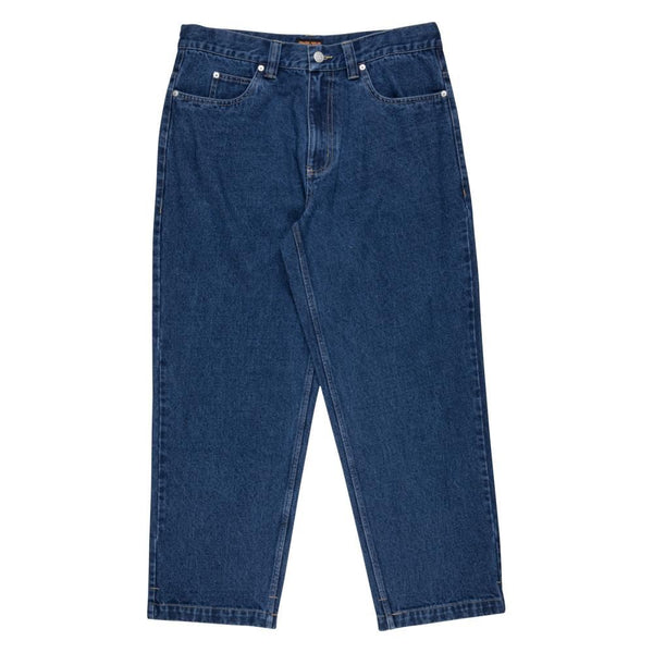 Santa Cruz Pant Classic Label Jean - Classic Blue - Skatewarehouse.co.uk