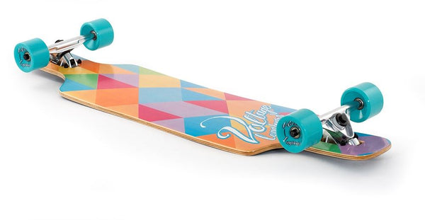 Voltage DT Multi-Coloured Complete Longboard - 39.0