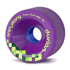 Orangatang "Durian" inc Jehu V2 Bearings - Purple 83a (Set 4) Skateboard Wheels - 75mm