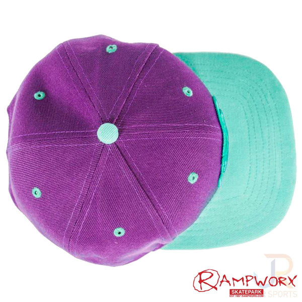Rampworx Snapbacks LE 97.2 - Purple / Purple / Teal
