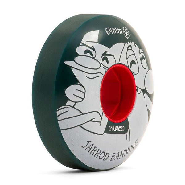 Red Eye Childhood Banning Inline Skate Wheels - Green