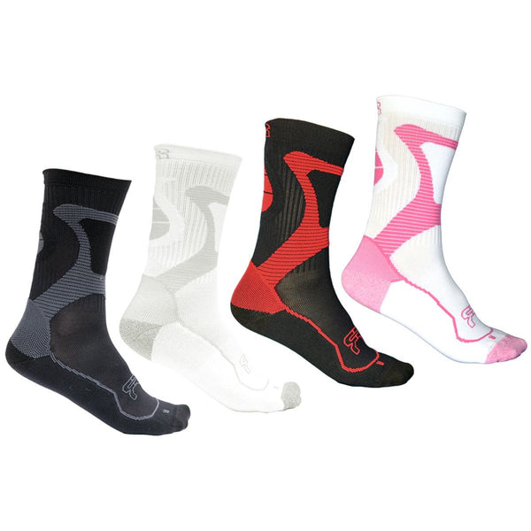 FR Skating Sports Socks - White / Pink