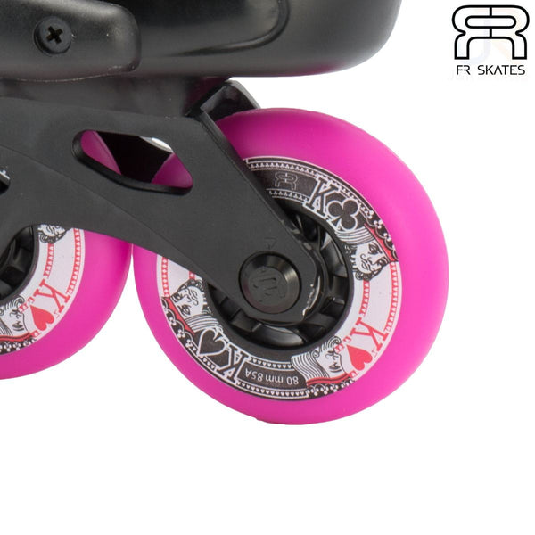 FR W 80 In-Line Skates - Black / Pink