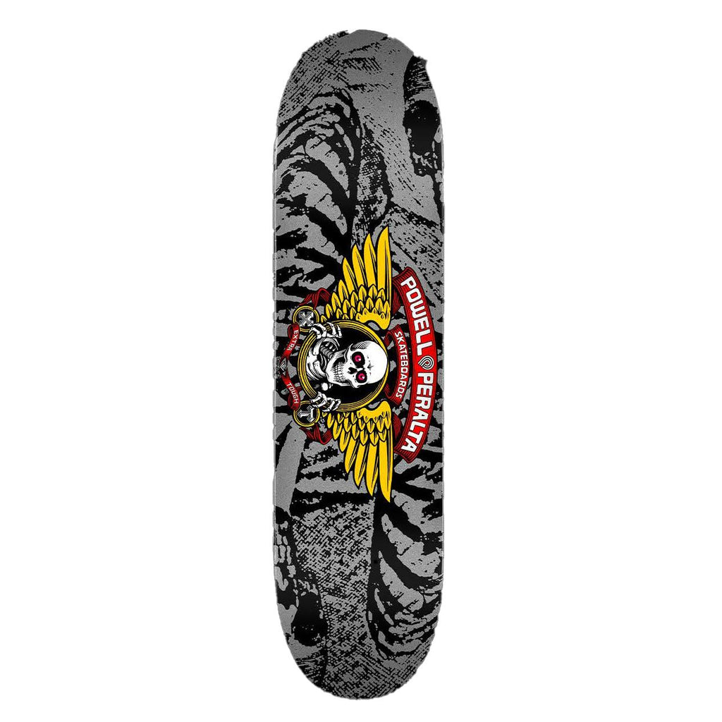 Powell Peralta Winged Ripper • Black / Silver • x Skateboard Deck - 7.0"