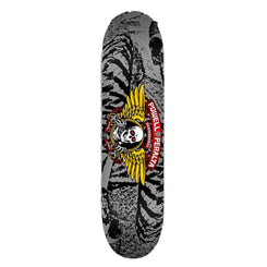 Powell Peralta Winged Ripper • Black / Silver • x Skateboard Deck - 7.0"