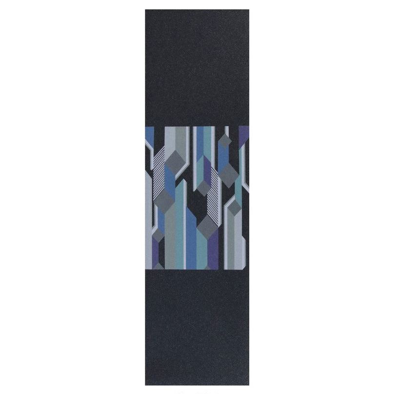 Jessup Ultragrip Danny Wainwright Blue on Black (Single Sheet) Skateboard Grip Tape - 1 Sheet