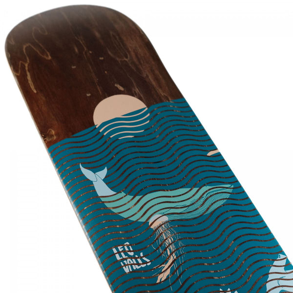 Magenta Leo Valls Deep Series Skateboard Deck - 8.25