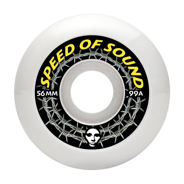 Opera SOS Barbwire Asymmetrical 99a Candle White Skateboard Wheels - 56mm