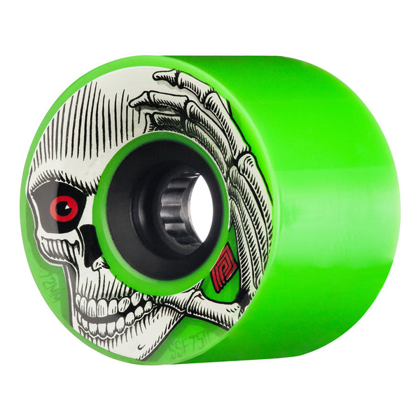 Powell Peralta Kevin Reimer Skateboard Wheels x 57. 75A Green - Skatewarehouse.co.uk