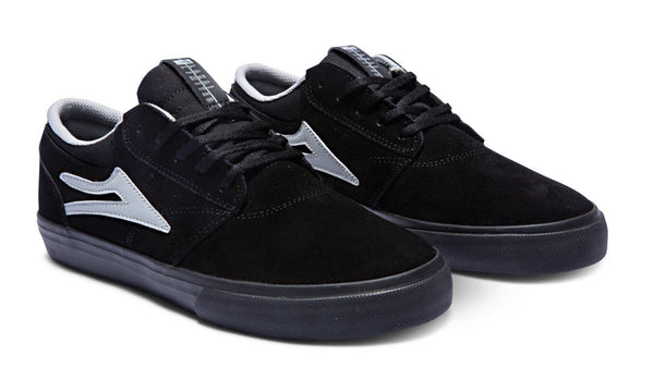 Lakai Griffin Skate Shoes - Black / Black - Skatewarehouse.co.uk