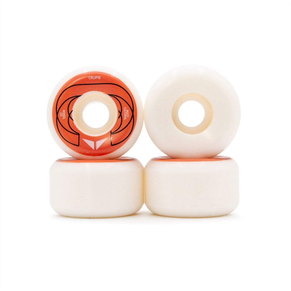 Crupie CJS Skateboard Wheels - Orange